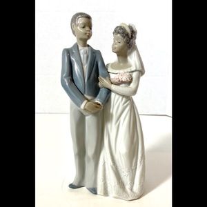 Lladro Black Legacy Bride and Groom